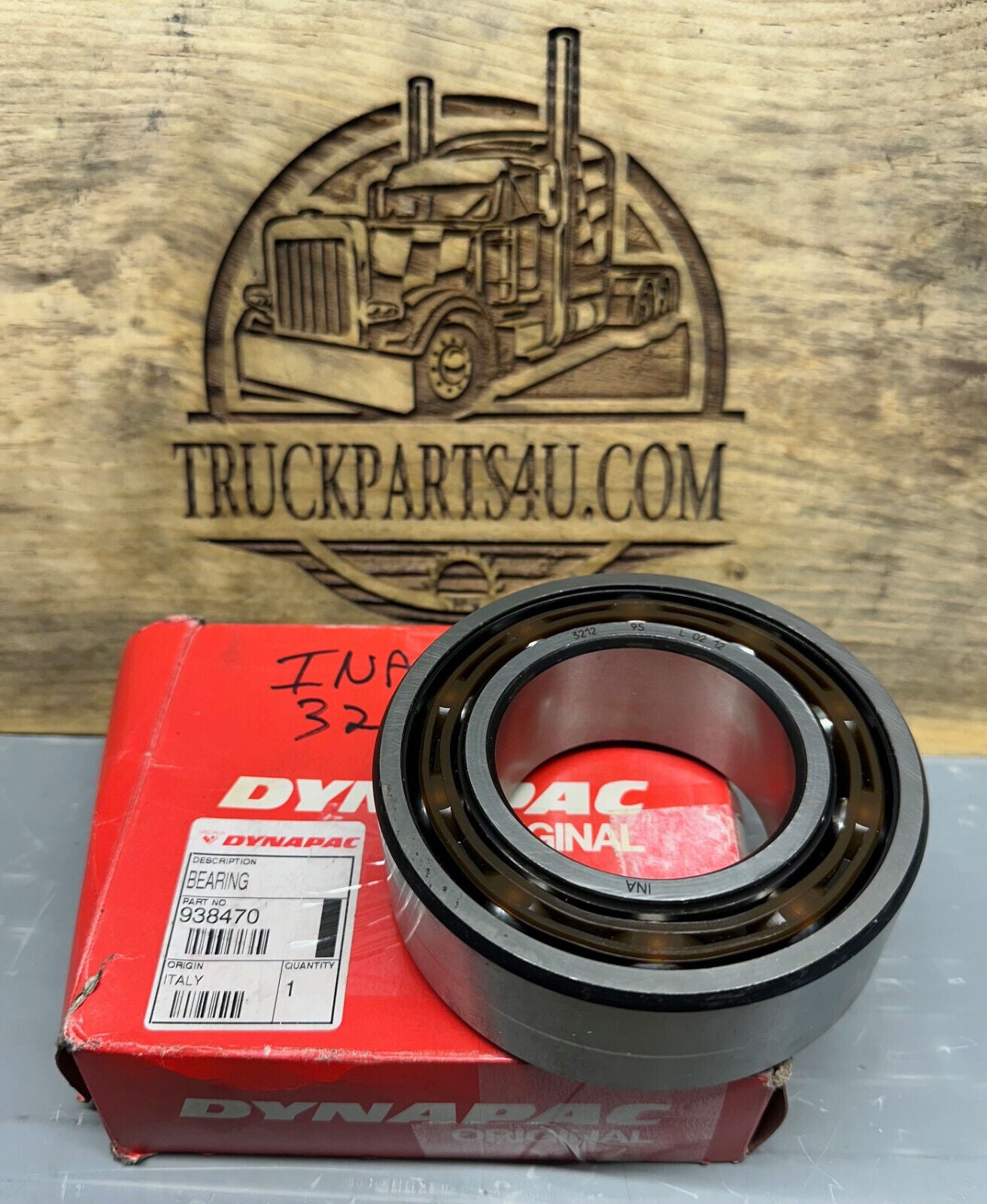 3212A Ball Bearing – SNR/NTN – Front View, Dynapac 903020